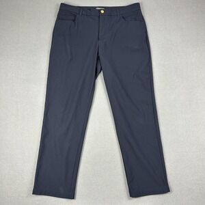 VRST Athletic Pants Mens 36x30 Blue Golf Chino Stretch Performance Casual